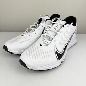 Nike Vapor Edge Pro Turf Mens Sz 15 White Black Football Shoes CD0086-001 NEW